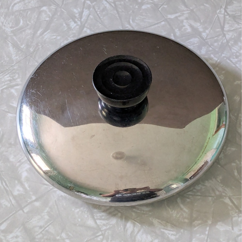 Revereware Stainless Steel Pan/Pot Lid 6" Inner Lip for 6 1/4" Sauce Pan